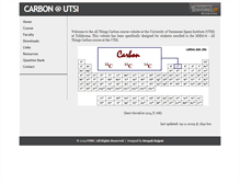 Tablet Screenshot of carbon.utsi.edu